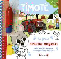 Timote - pinceau magique - la ferme