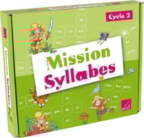 JEUX EDUCATIFS : mission syllabes - lecture - CP AIS orthophoniste - cycle 2