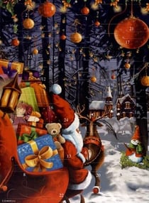 Calendrier de l'Avent - la forêt enchantée