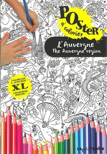 L'Auvergne, poster à colorier