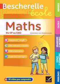 Bescherelle école : maths - du CP au CM2