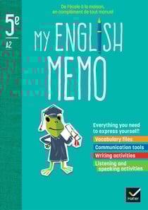 My english memo - anglais - 5e - A2