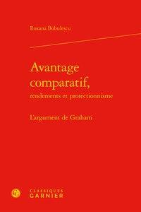 Avantage comparatif, rendements et protectionnisme - l'argument de graham