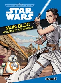 Star wars - voyage vers star wars : l'ascension de skywalker - mon bloc activités et coloriages