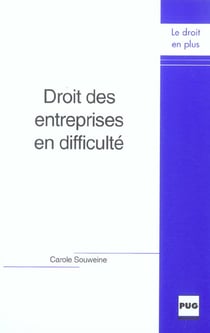 Droit des entreprises en difficulte