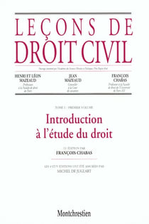 Lecons droit civil 1 vol1
