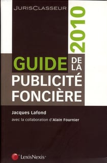 Guide de la publicité foncière 2010