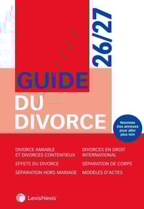Guide du divorce (édition 2026/2027)
