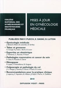Mises à jour en gynécologie médicale 2010