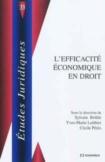 L'éfficacité économique en droit