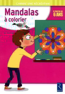 Mandalas à colorier - 6 ans