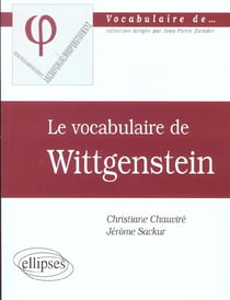 Vocabulaire de wittgenstein (le)
