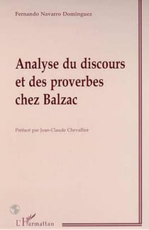 Analyse du discours et des proverbes chez balzac