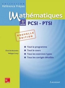 Mathématiques - 1ère année - PCSI-PTSI