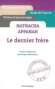 Le dernier frère - Natacha Appanah