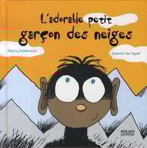 L'adorable petit garcon des neiges