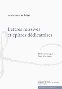 Lettres missives et épîtres dédicatoires