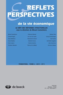 Reflets et perspectives de la vie économique n.2011/3 - le défi des réformes structurelles