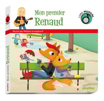 Livre musical - mon premier Renaud