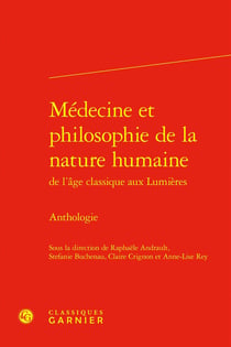 Médecine et philosophie de la nature humaine : Anthologie