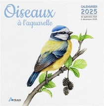 Oiseaux à l'aquarelle (édition 2025)