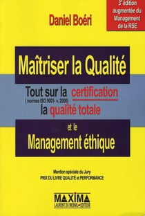 Maîtriser la qualité