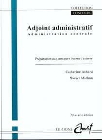 Adjoint administratif, administration centrale, collectivites territoriales