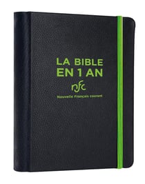 La Bible en 1 an : La Bible nouvelle français courant sans les deutérocanoniques