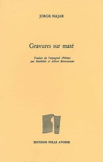 Gravures sur maté