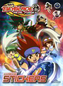 Beyblade - metal fusion : livre de stickers