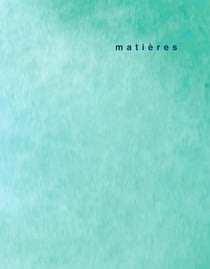 Revue matières Tome 13