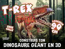 Construis en 3D : T-Rex : Construis ton dinosaure géant en 3D