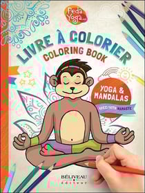 Livre à colorier - yoga & mandalas