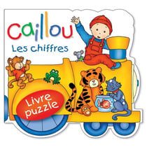 Caillou : les chiffres - livre puzzle
