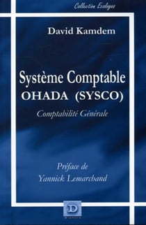 Système comptable OHADA (SYSCO) : Comptabilité générale