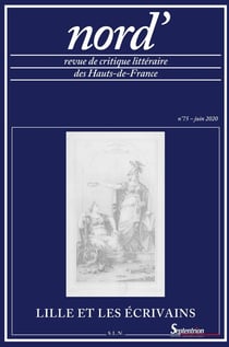 Revue Nord' n.75 : Lille et les écrivains