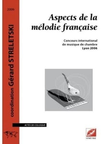 Aspects de la mélodie française