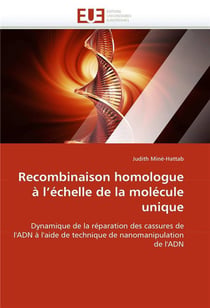 Recombinaison homologue a l'echelle de la molecule unique