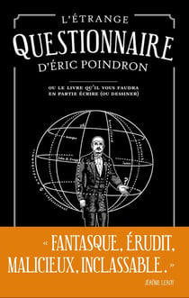 L'étrange questionnaire d'Eric Poindron