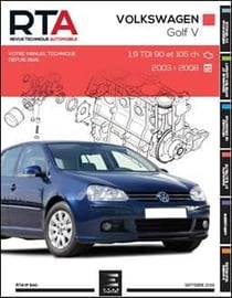 Revue technique automobile n.840 : GOLF V (1k) 3P 2003-11->2008-10