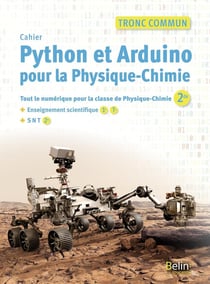 Python et Arduino pour la physique-chimie : lycée tronc commun