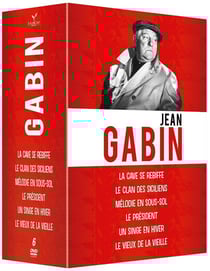 Jean Gabin - Coffret 6 films : Le Cave se rebiffe + Le clan des siciliens + Mélodie en sous-sol + Le Président + Un singe en hiver + Les vieux de la vieille