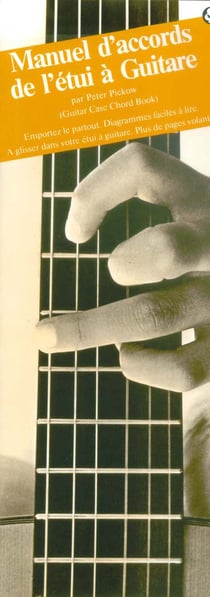 Manuel d'accords de l'étui à guitare