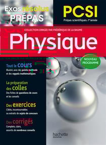 Exos résolus : prépas physique - PCSI