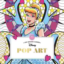 Art-therapie - les grands carrés disney - pop art