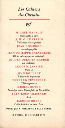Les Cahiers du Chemin