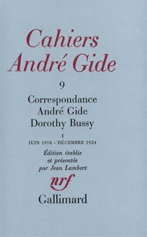 Correspondance - juin 1918 - décembre 1924