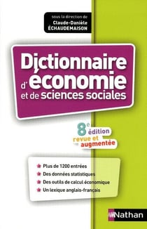 Dictionnaire d'économie et de sciences sociales (8e édition)