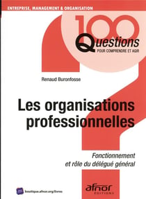 Les organisations professionnelles