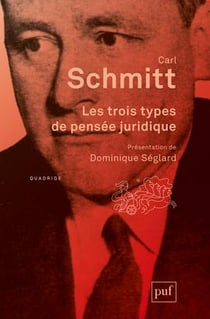 Les trois types de pensée juridique.
